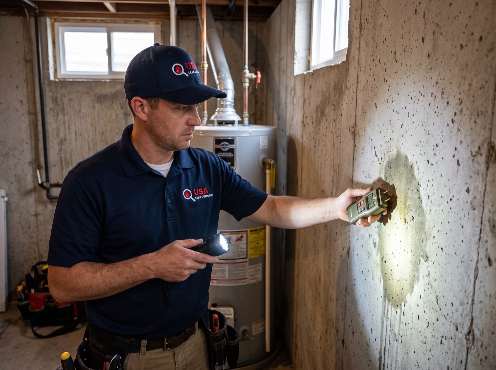 Basement Leak Detection in Denver by USA Leak Detection