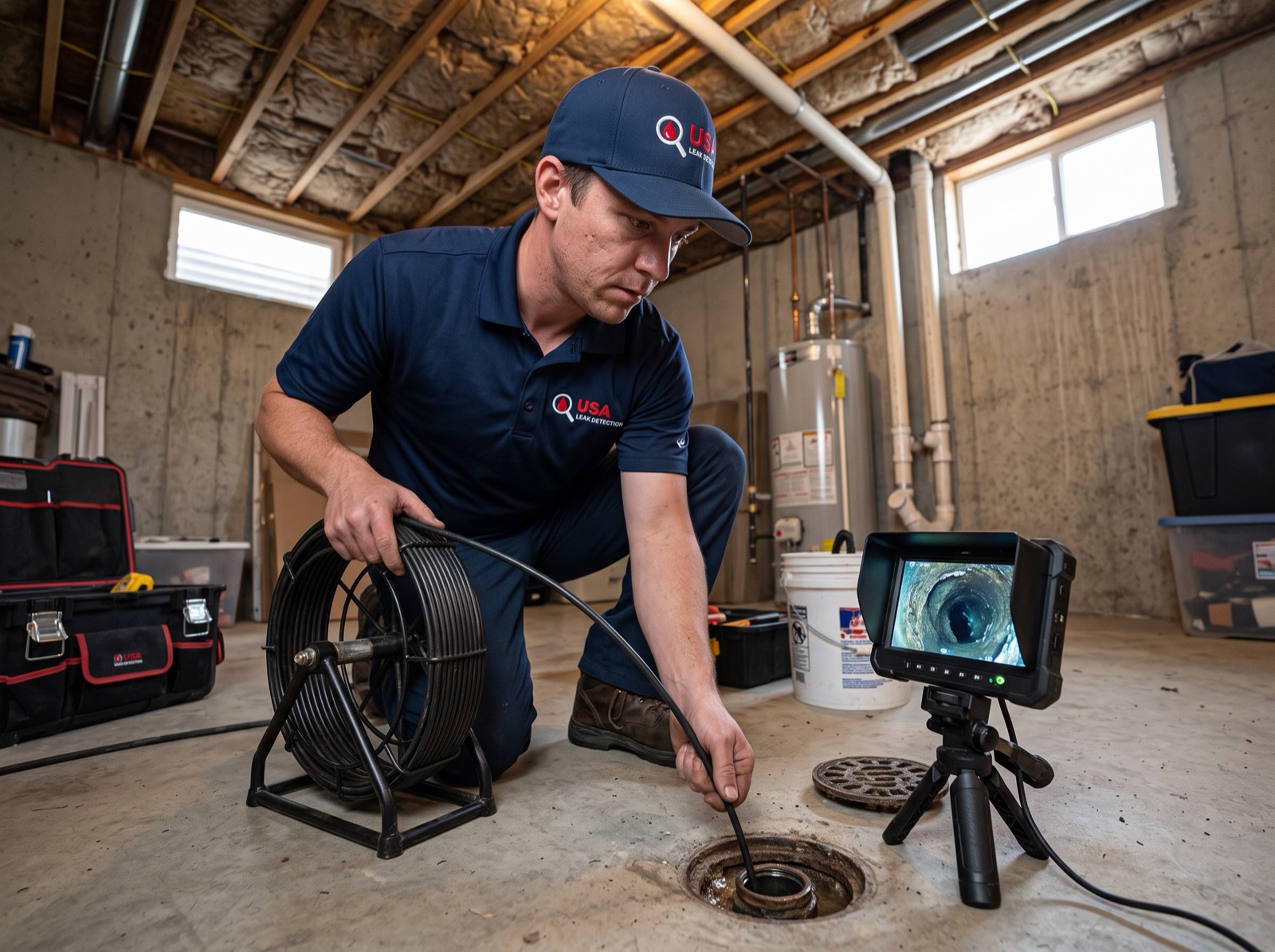 Drain Leak Detection in Denver by USA Leak Detection